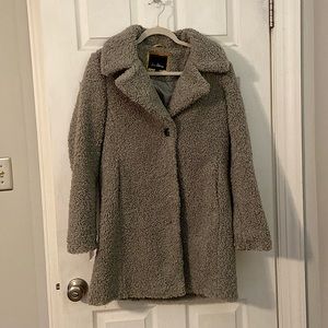 Sam Edelman Faux Fur Teddy Coat Small. new without tags